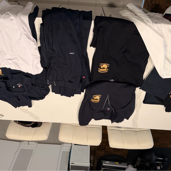 Cardinal Carter School Uniform Polo Shirts and Pants in Navy and White - Picture 2 of 11